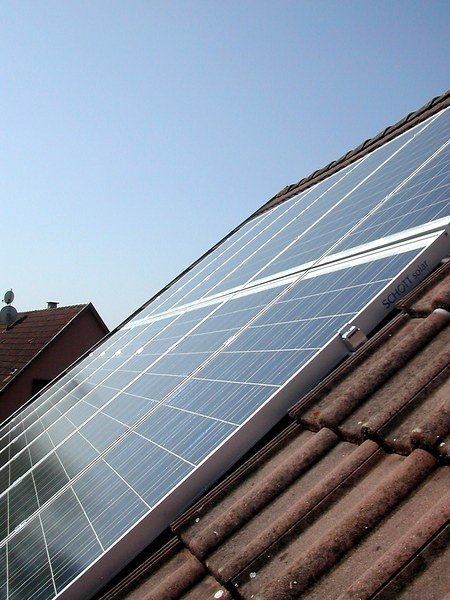 Panneaux SCHOTT Solar surimposition toiture tuiles 2013